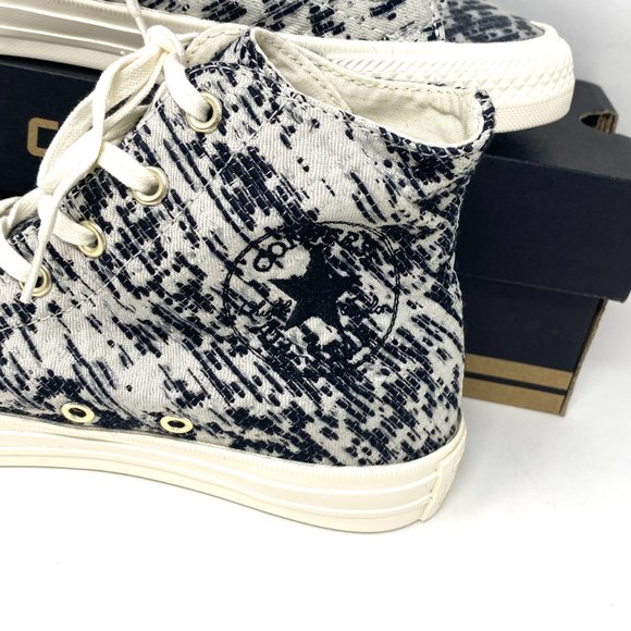 💖MEGA SALE💖Converse Chuck Taylor All Star 553448C Gemma Hi Black & White - Picture 5 of 8